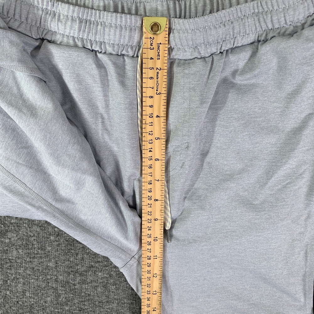 Vuori Sunday Performance Joggers Men Medium Gray Stretch Athleisure - Picture 7 of 12